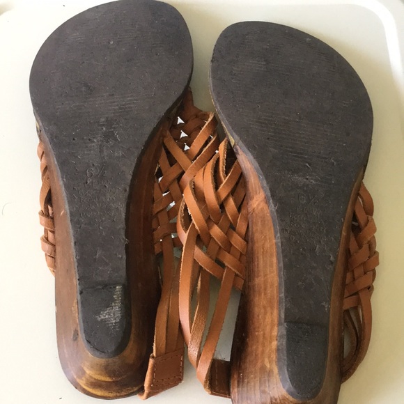Steve Madden leather strappy sandals size 6.5 - Picture 4 of 7